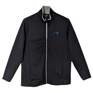 Antigua Women's Carolina Panthers Full-Zip Jacket | Size XXL